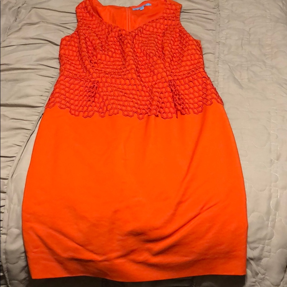 Orange dress